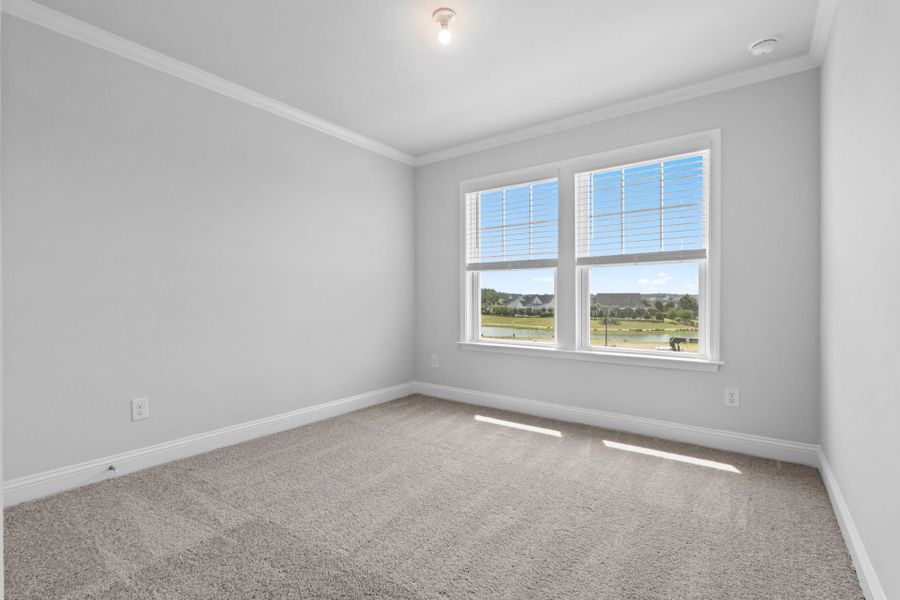 Spacious, unfurnished interior of a new home in Lakeside Townes at Riverlights, Wilmington (Image 25).