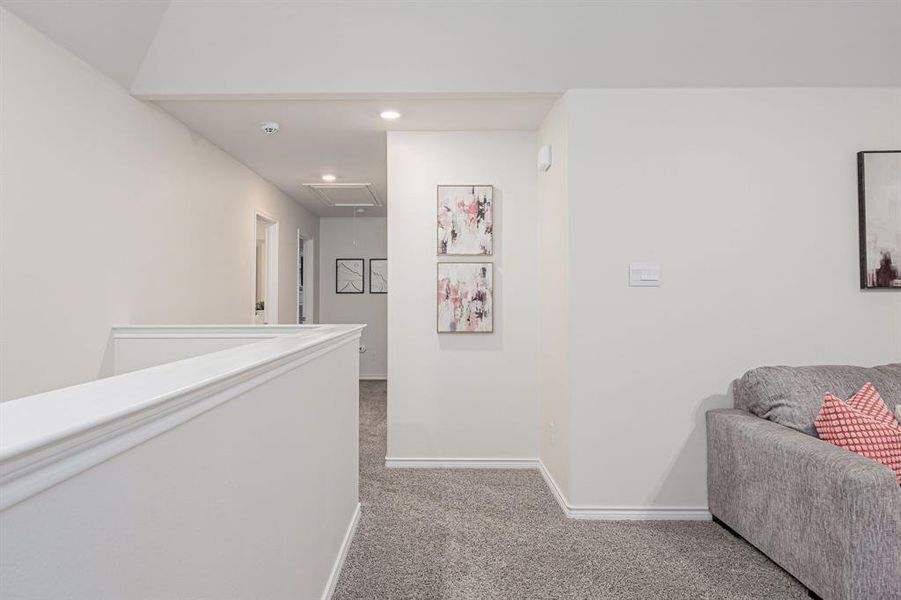 Furnished interior view inside a new home in , Aubrey (Image 13).