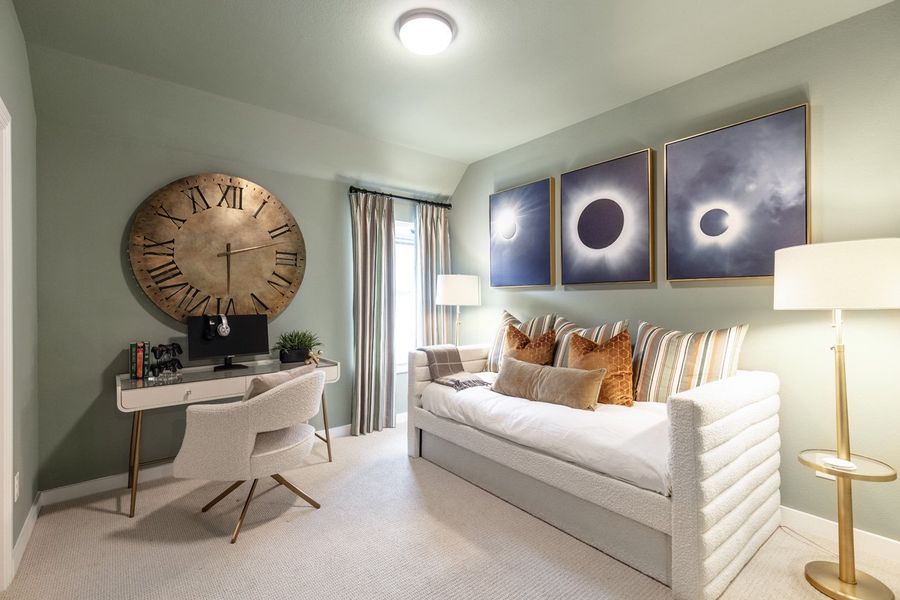 Representative Secondary Bedroom - some options shown