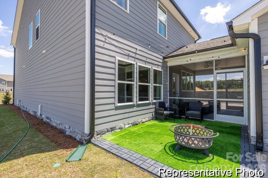 Exterior details and patio area of a home in Colvin Park, Rock Hill (Image 21). Exterior details and patio area of a home in Colvin Park, Rock Hill (Image 21).
