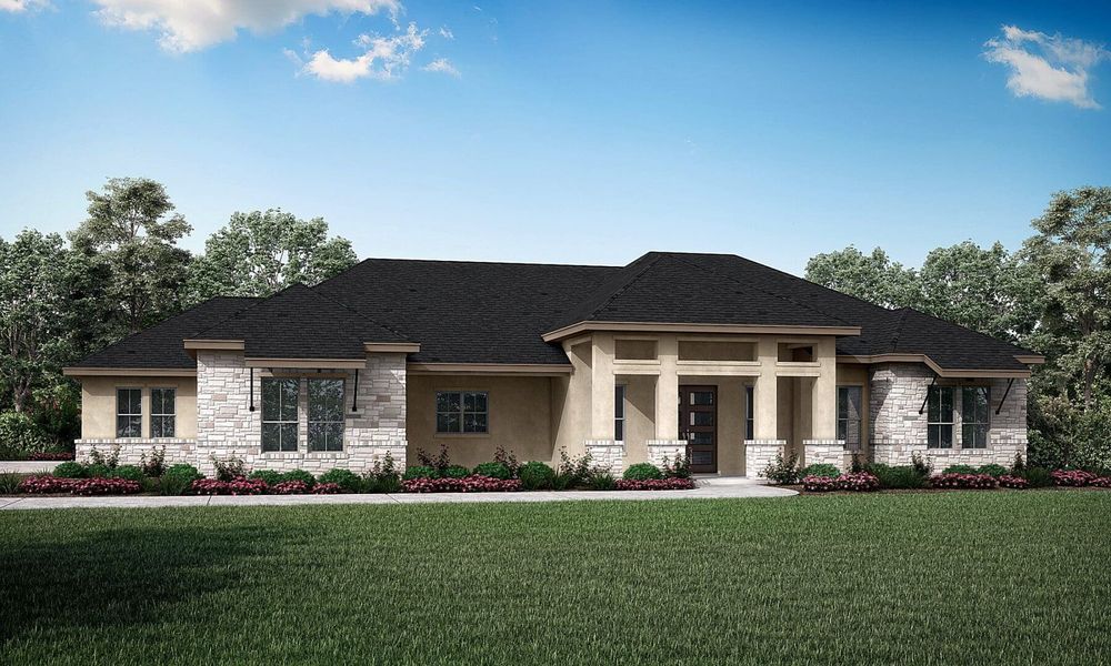Abilene Floor Plan in Lakeview, Waller | Sitterle Homes