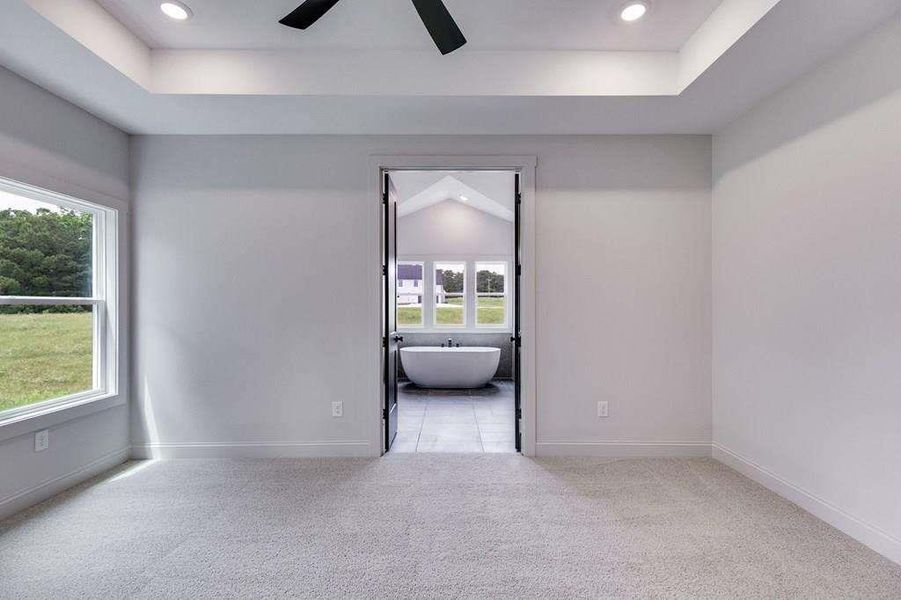 Spacious, unfurnished interior of a new home in The Meadows at Lake Circle, Buchanan (Image 33).