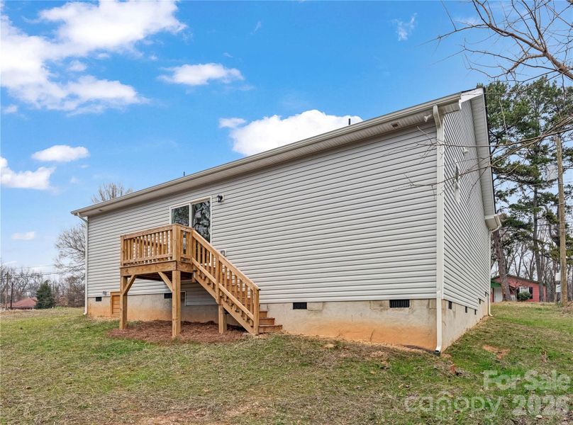 Exterior details and patio area of a home in , Gastonia (Image 16). Exterior details and patio area of a home in , Gastonia (Image 16).
