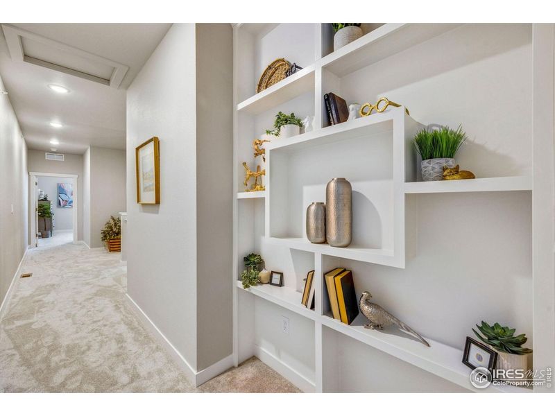 Furnished interior view inside a new home in Northfield at Old Town - Vista Collection, Fort Collins (Image 6).