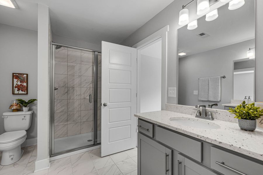 Furnished interior in a model home at The Village at Bonnie Oaks in Lebanon (Image 21).