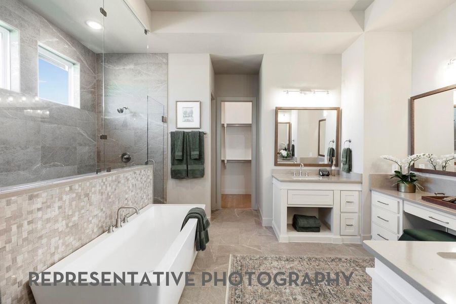 Furnished interior view inside a new home in Kresston, Montgomery (Image 31).