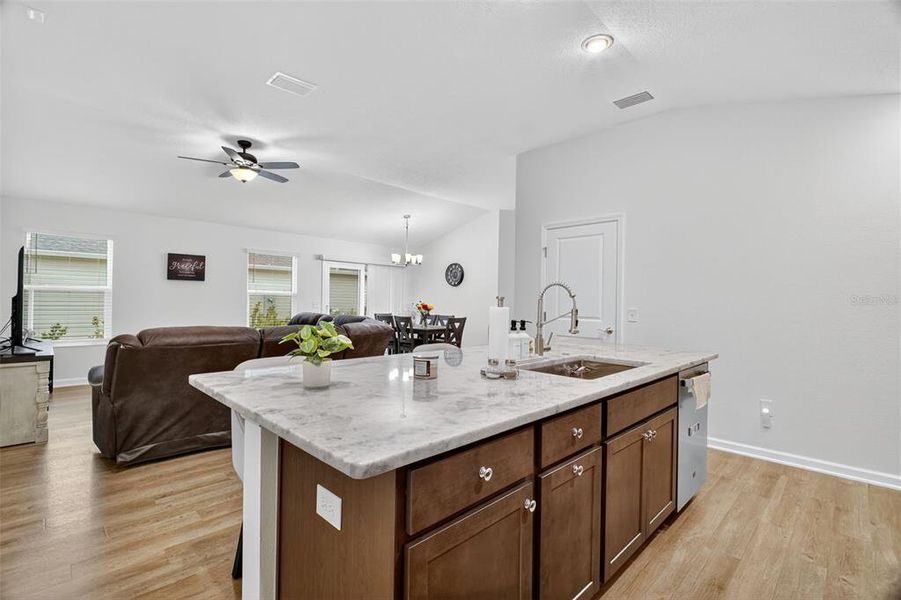 Furnished interior view inside a new home in , The Villages (Image 6). Furnished interior view inside a new home in , The Villages (Image 6).