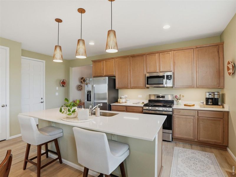 Furnished interior view inside a new home in , Johnstown (Image 32).