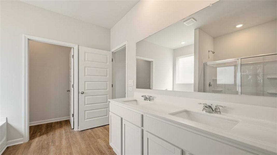 Furnished interior view inside a new home in Kingston Ranch at Lake Oconee, Buckhead (Image 10).