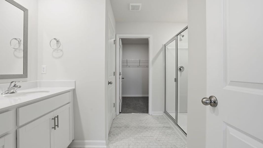 Furnished interior view inside a new home in Treemont Commons, Wellford (Image 12).