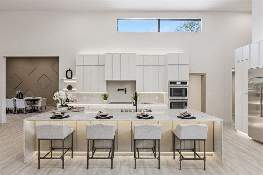 Furnished interior view inside a new home in , Winter Springs (Image 12).