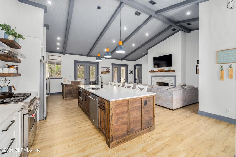 Furnished interior view inside a new home in , Jacksonville (Image 18).