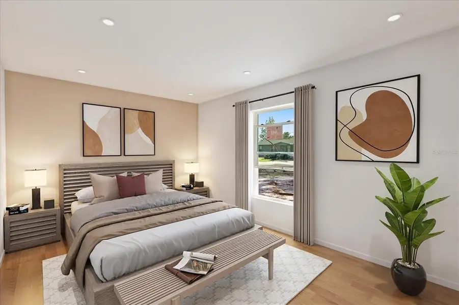 Furnished interior view inside a new home in , Ocala (Image 10).