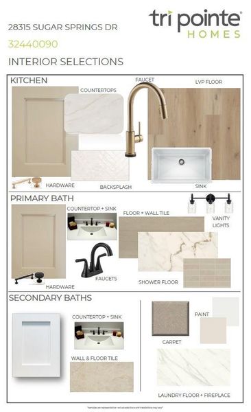 Sample of building materials used in homes in Woodson’s Reserve, Spring (Image 5). Sample of building materials used in homes in Woodson’s Reserve, Spring (Image 5).
