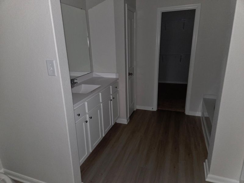 Furnished interior view inside a new home in , Cleveland (Image 6).