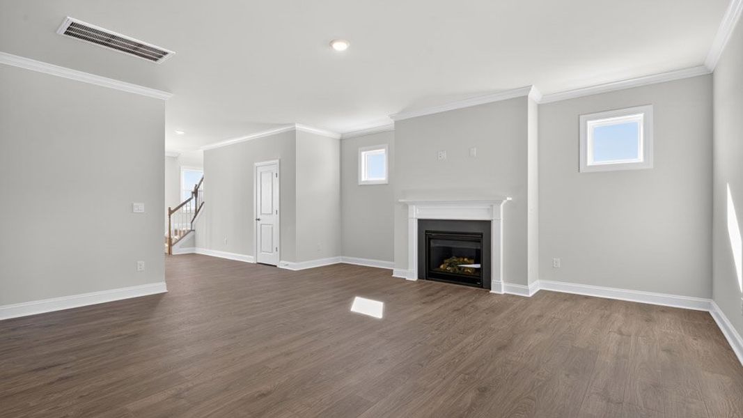 Spacious, unfurnished interior of a new home in The Manors at Haywood Glen, Knightdale (Image 15).