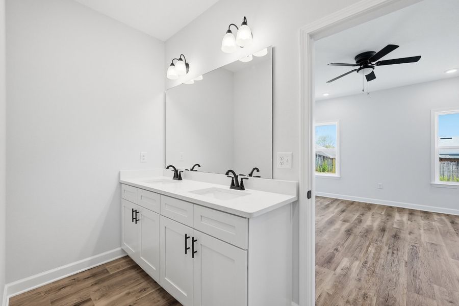 Furnished interior view inside a new home in Barton's Bend, Crestview (Image 11).