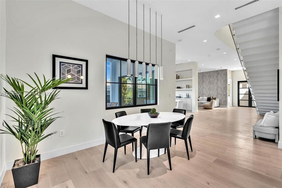 Furnished interior view inside a new home in , Surfside (Image 36).
