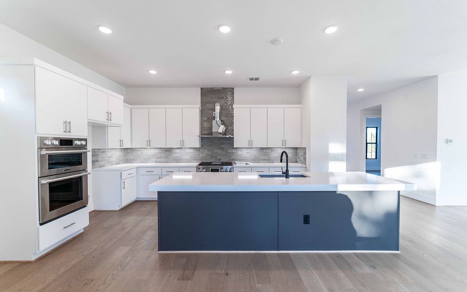Furnished interior view inside a new home in Preserve at Lakeway, Austin (Image 7).