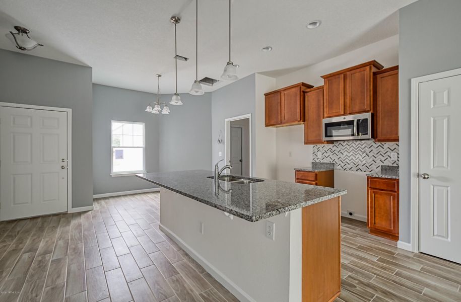 Furnished interior view inside a new home in , Jacksonville (Image 6).