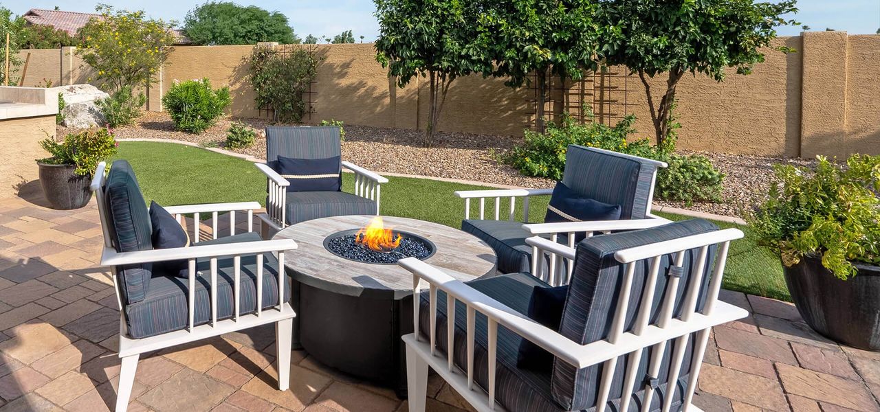 Representative exterior details of a home built from the Montecito by Robson Resort Communities in Robson Ranch Arizona, Eloy (Image 3). Representative exterior details of a home built from the Montecito by Robson Resort Communities in Robson Ranch Arizona, Eloy (Image 3).