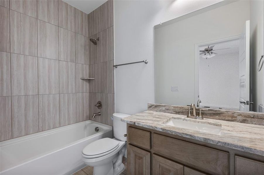 Tile to the ceiling on all tub surrounds