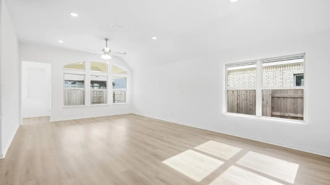 Furnished interior view inside a new home in Sunfield, Buda (Image 21).