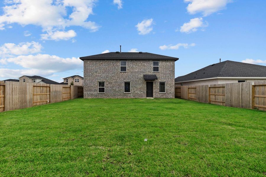 Exterior details and patio area of a home in Cypress Green, Hockley (Image 4).