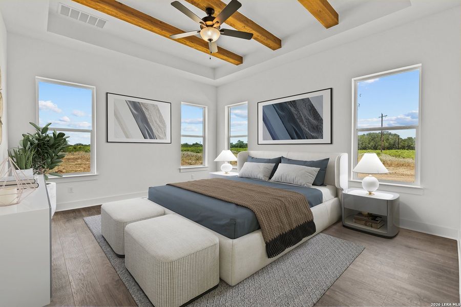 Furnished interior view inside a new home in , La Vernia (Image 15).
