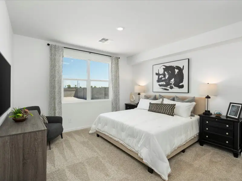 Furnished interior view inside a new home in Silva Farms - Classic Series, Goodyear (Image 8).