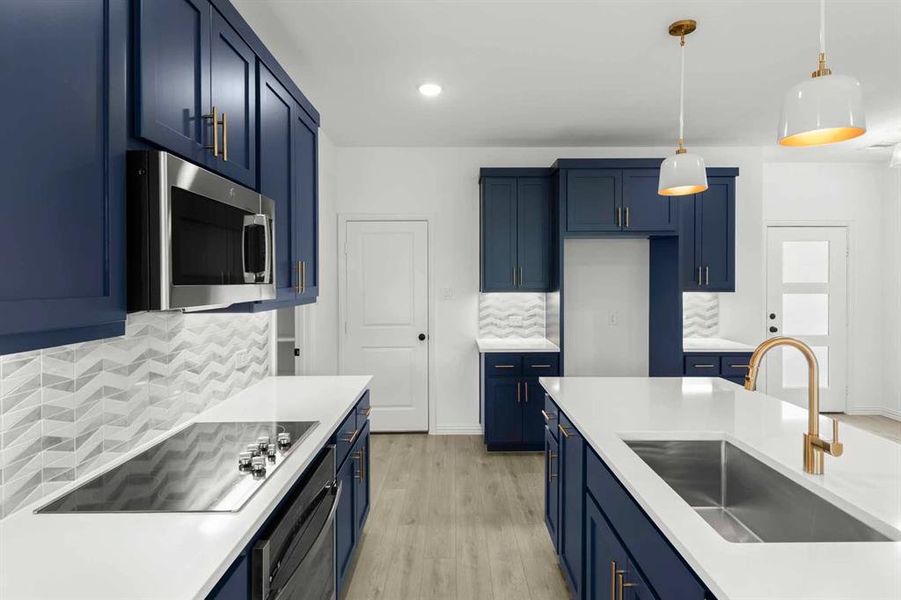 Furnished interior view inside a new home in Sereno Oaks at Buckner Terrace, Dallas (Image 6).
