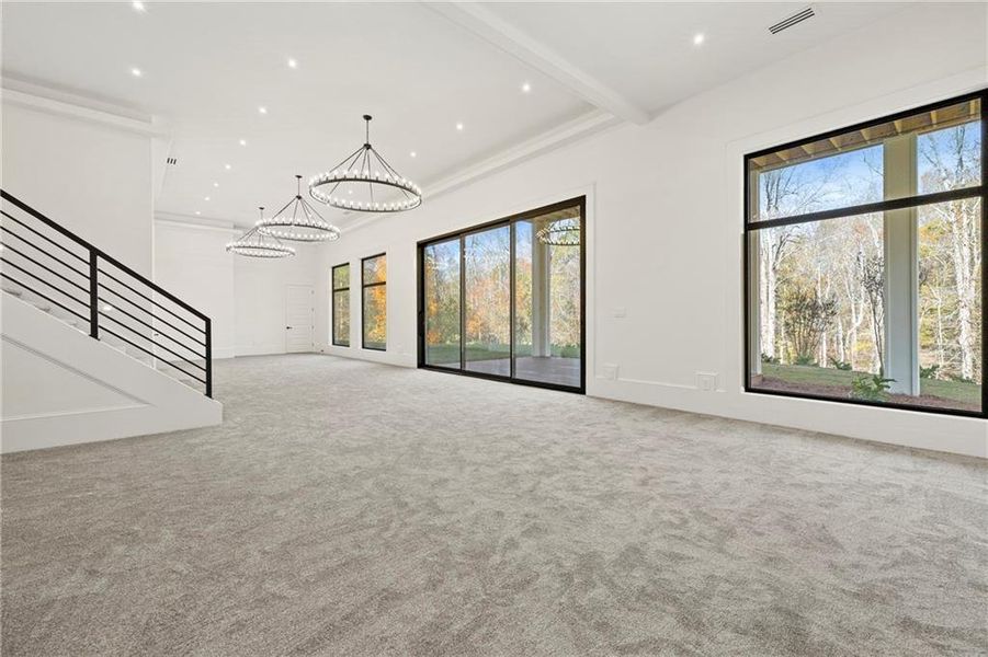 Spacious, unfurnished interior of a new home in , Milton (Image 71).