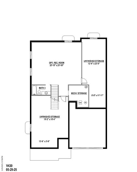 Plan V430 Base Rec Plan V430 Base Rec