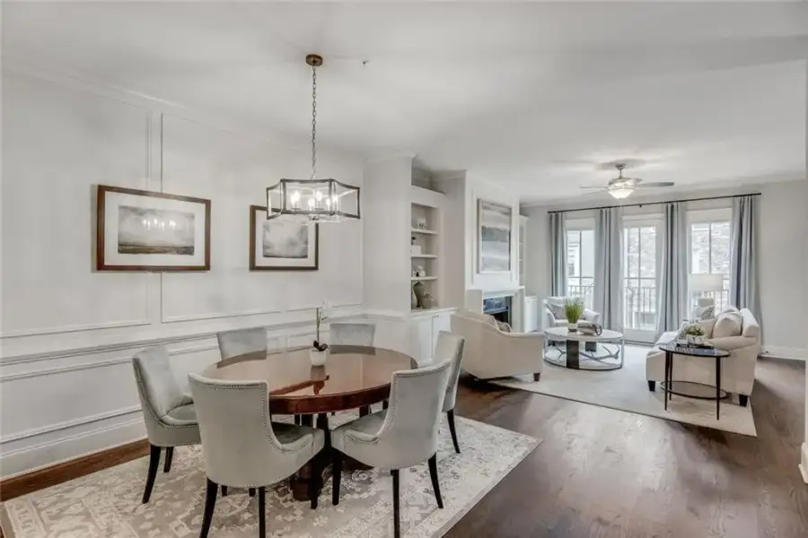 Furnished interior view inside a new home in , Senoia (Image 5).