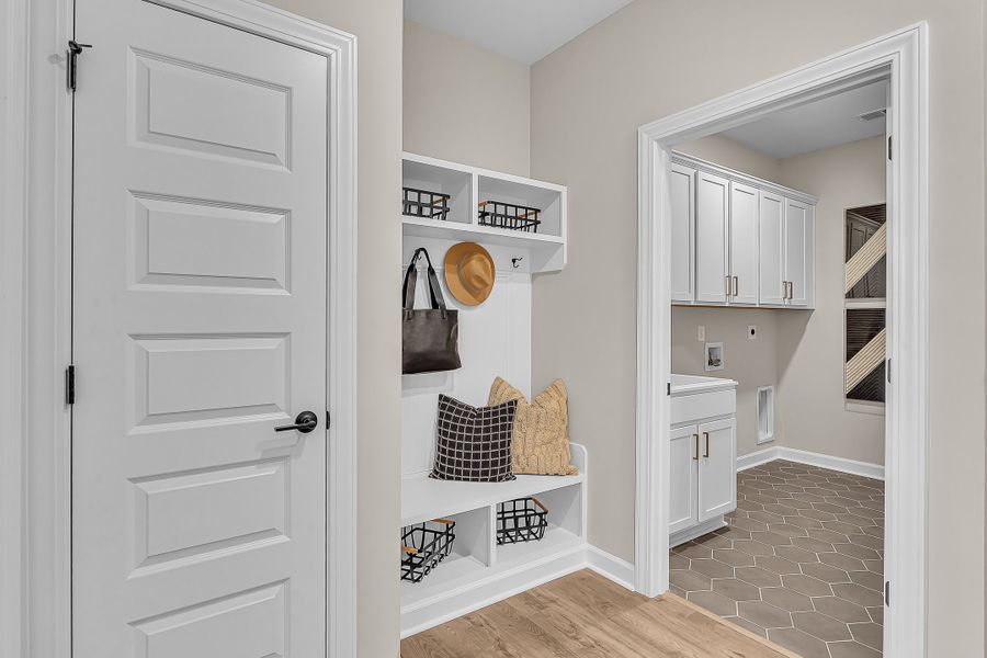 Furnished interior view inside a new home in Bridgewater - Shorehaven Village, Little River (Image 19).