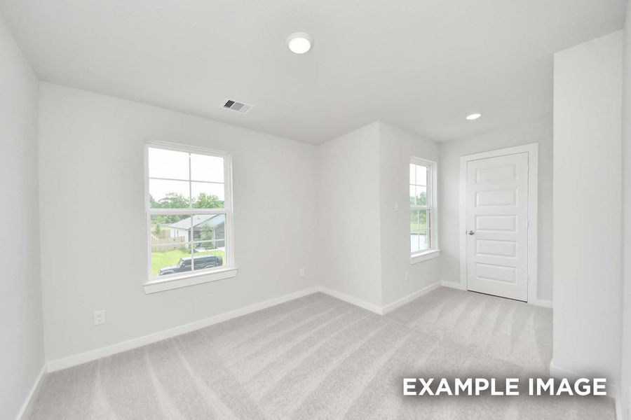 Spacious, unfurnished interior of a new home in Caney Creek Place, Conroe (Image 28). Spacious, unfurnished interior of a new home in Caney Creek Place, Conroe (Image 28).