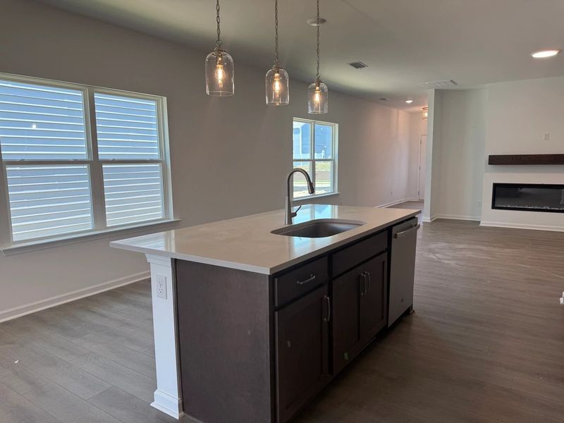 Furnished interior view inside a new home in The Point, Rolesville (Image 8). Furnished interior view inside a new home in The Point, Rolesville (Image 8).
