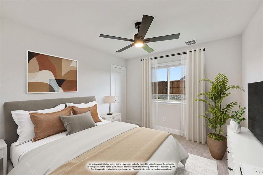 Furnished interior view inside a new home in Sonoma Verde, McLendon-Chisholm (Image 14).