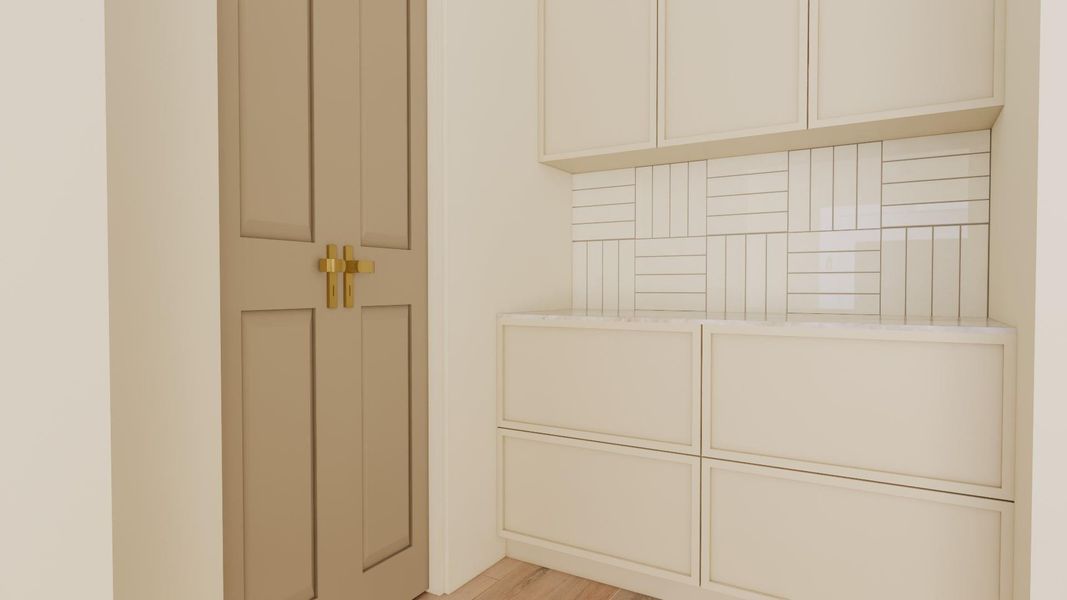 Mud room rendering