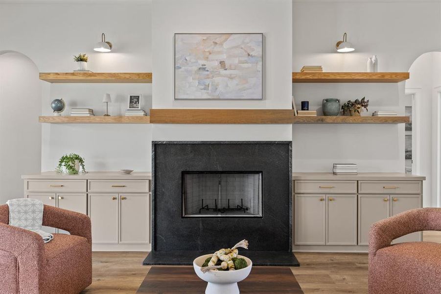 Furnished interior view inside a new home in , Robinson (Image 9).