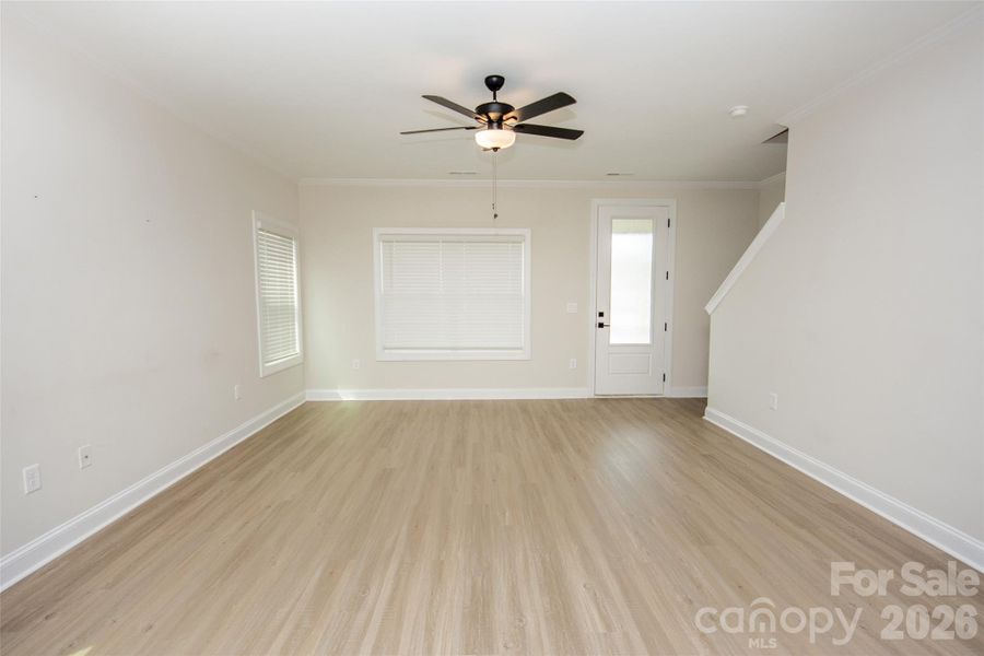 Spacious, unfurnished interior of a new home in Colonial Crossing, Troutman (Image 16).