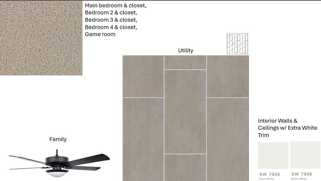 Sample of building materials used in homes in , Missouri City (Image 8).