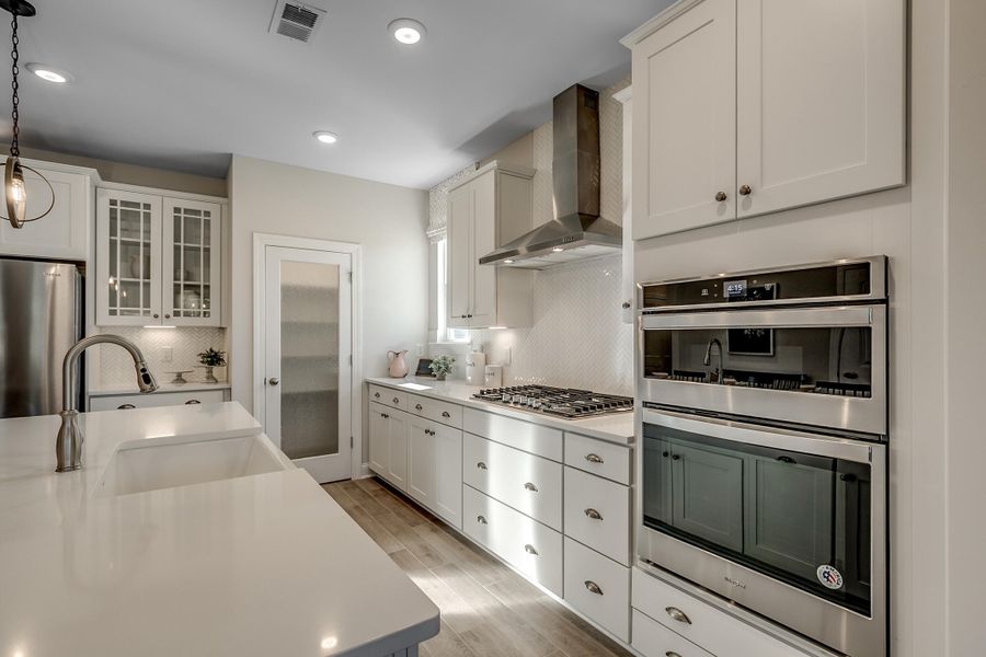 Furnished interior view inside a new home in The Oaks, Goose Creek (Image 11).