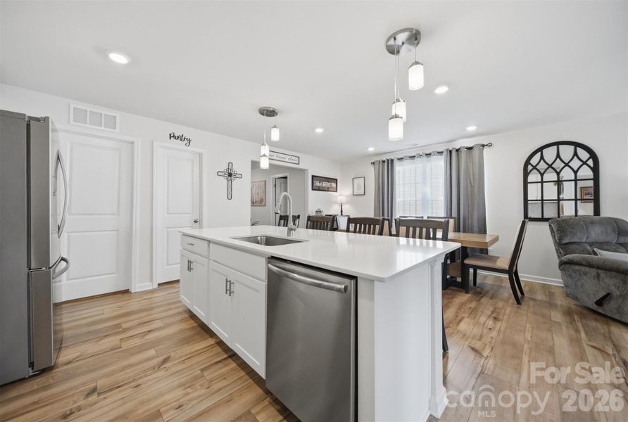 Furnished interior view inside a new home in Legacy Ridge, Catawba (Image 9). Furnished interior view inside a new home in Legacy Ridge, Catawba (Image 9).