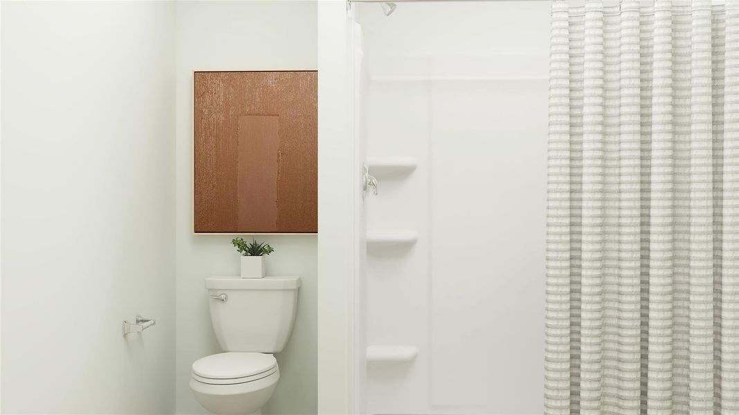 Furnished interior view inside a new home in Synova, Crosby (Image 4).