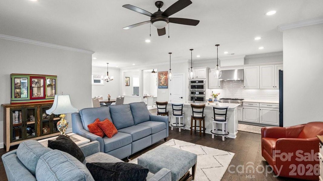 Furnished interior view inside a new home in Trilogy® Lake Norman, Denver (Image 16).