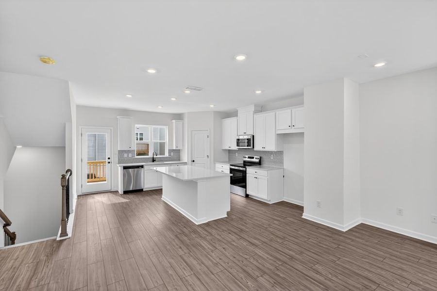 Furnished interior view inside a new home in Somerset at Veterans Memorial, Mableton (Image 8).