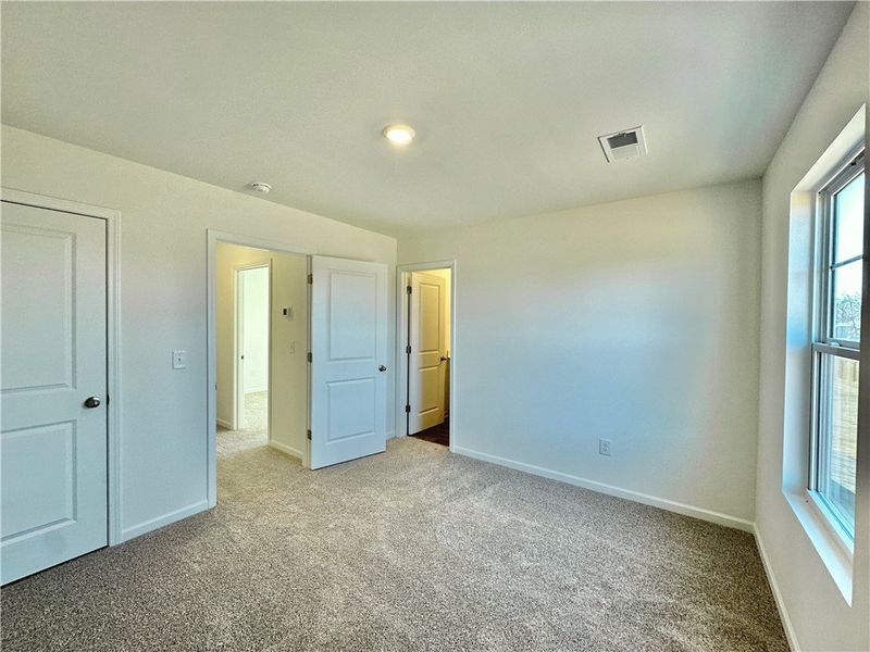Spacious, unfurnished interior of a new home in Champions Village at Cherry Hill, Pendleton (Image 24). Spacious, unfurnished interior of a new home in Champions Village at Cherry Hill, Pendleton (Image 24).