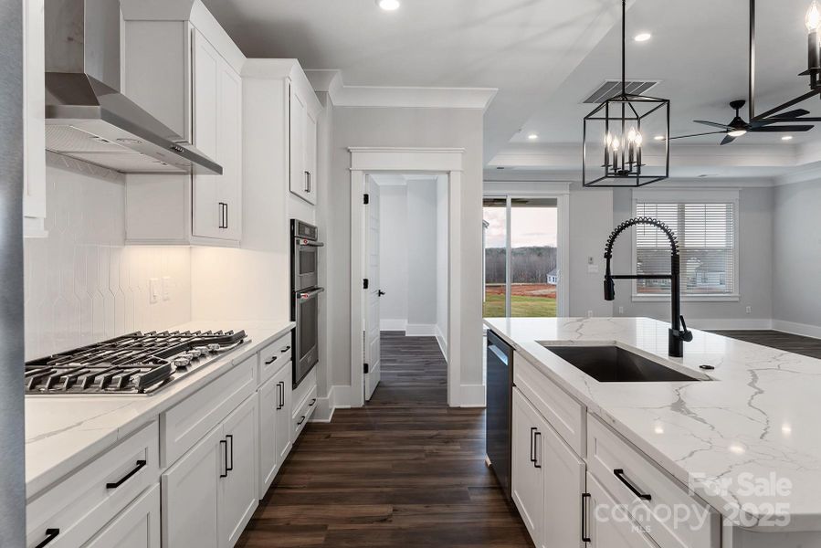 Furnished interior view inside a new home in Stoneridge Hills, Rock Hill (Image 2). Furnished interior view inside a new home in Stoneridge Hills, Rock Hill (Image 2).