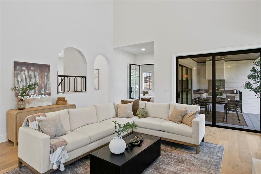 Furnished interior view inside a new home in , Tampa (Image 7).